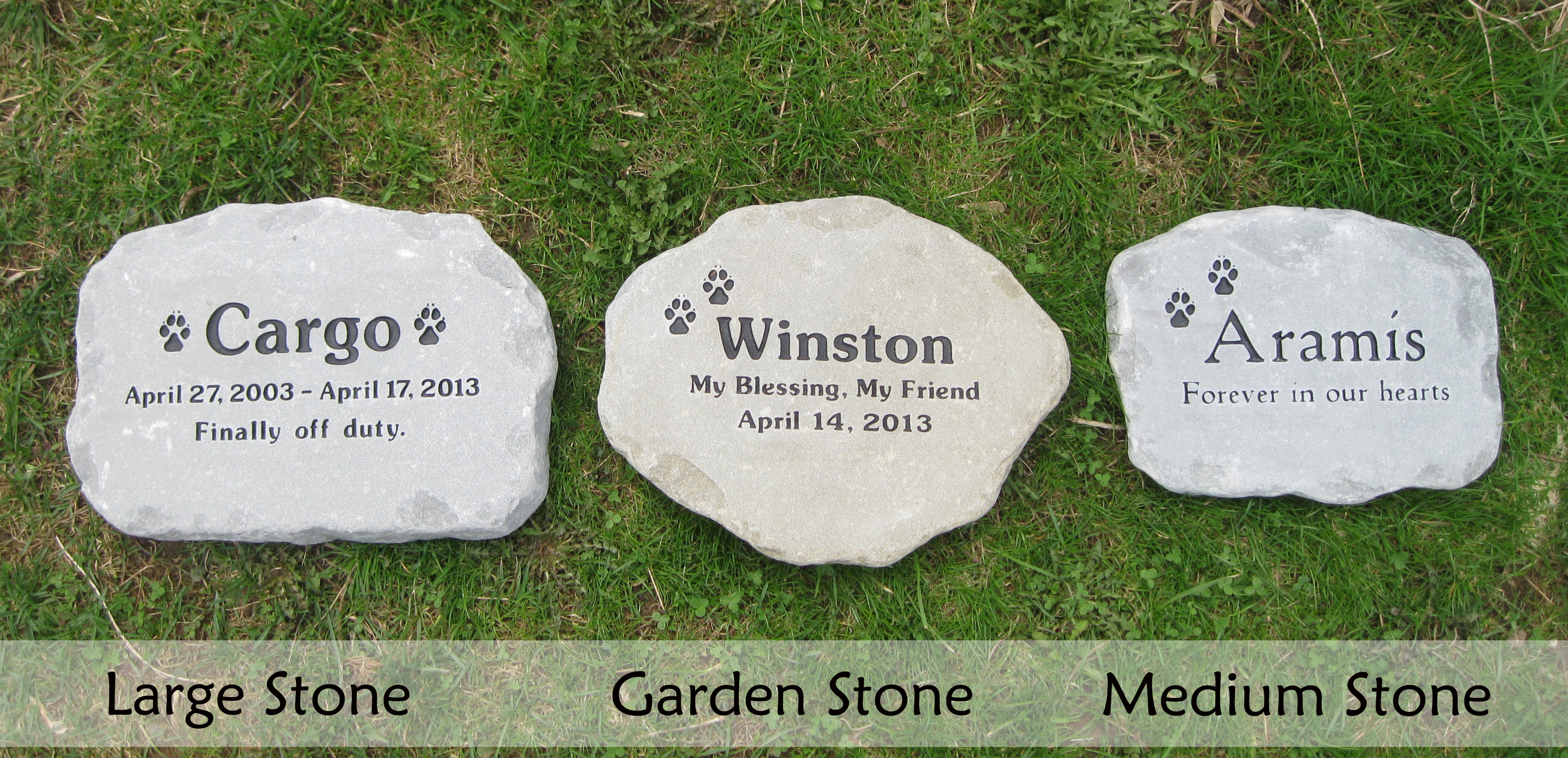 garden stone vs regualr